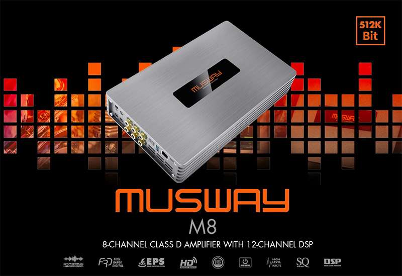 Âm-ly kèm DSP Musway M8